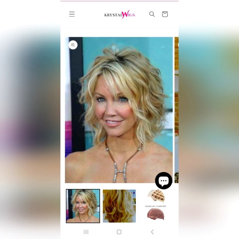 Light Brown Medium Length Wig